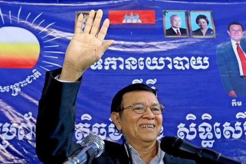 Ông Kem Sokha giữ chức Quyền Chủ tịch CNRP. (Nguồn: Reuters)