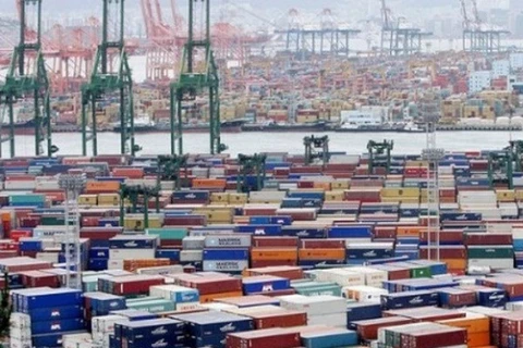 Container tại cảng Busan, Hàn Quốc. (Nguồn: businesskorea.co.kr)