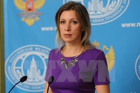 Người phát ngôn Bộ Ngoại giao Nga Maria Zakharova. (Nguồn: Sputnik/TTXVN)