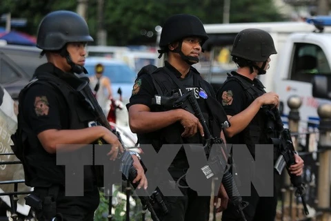 Cảnh sát Philippines. (Nguồn: THX/TTXVN)