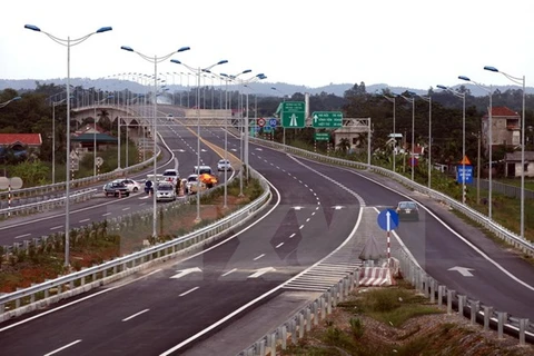 Cao tốc Nội Bài-Lào Cai. (Ảnh: Huy Hùng/TTXVN) 