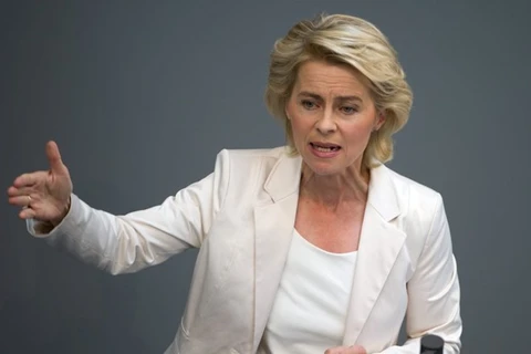 Bộ trưởng Quốc phòng Đức Ursula von der Leyen. (Nguồn: Spiegel)