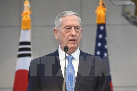 Bộ trưởng Quốc phòng Mỹ James Mattis. (Nguồn: EPA/TTXVN)