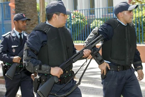 Lực lượng an ninh Maroc. (Nguồn: AFP)