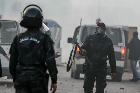 Lực lượng chống khủng bố Tunisia. (Nguồn: alaraby.co.uk)
