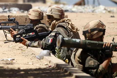 Binh lính Pháp ở Mali. (Nguồn: AFP)