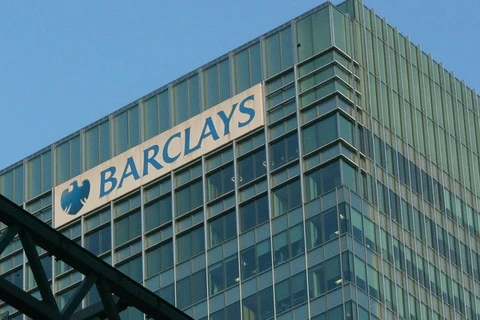 Trụ sở của Ngân hàng Barclays ở London. (Nguồn: AFP/TTXVN)