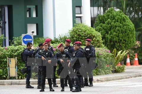 Cảnh sát Singapore. (Nguồn: AFP/TTXVN)