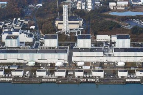 Toàn cảnh nhà máy điện hạt nhân Fukushima Daiichi. (Nguồn: Kyodo/TTXVN)