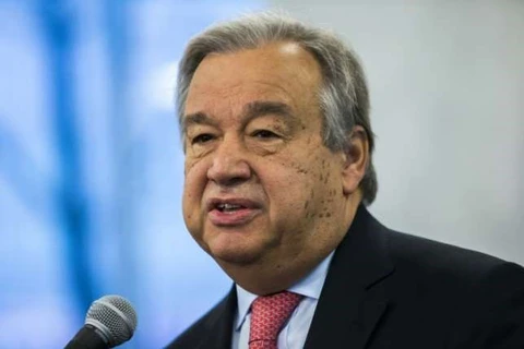 Tổng Thư ký Liên hợp quốc Antonio Guterres. (Nguồn: AFP)