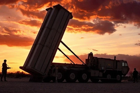 Hệ thống phòng thủ tên lửa tầm cao giai đoạn cuối. (Nguồn: Getty Images)