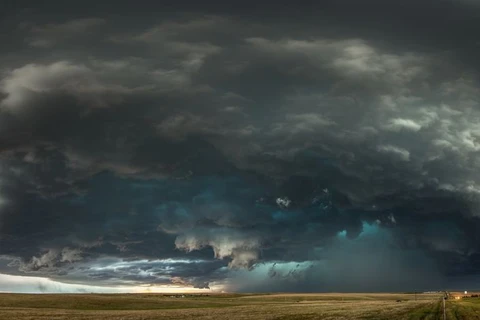 Siêu bão ở vùng Great Plains của Mỹ. (Nguồn: NatGeo)