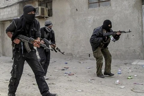 Các tay súng thuộc mặt trận Al-Nusra. (Nguồn: en.alalam.ir)