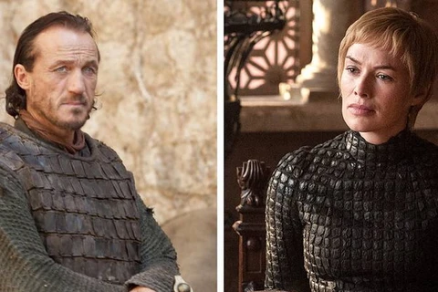 Bronn (Jerome Flynn thủ vai) và Cersei Lannister (Lena Headey ) trong phim Game of Thrones. (Nguồn: HBO)