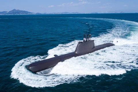 Tàu ngầm Hàn Quốc. (Nguồn: Yonhap)