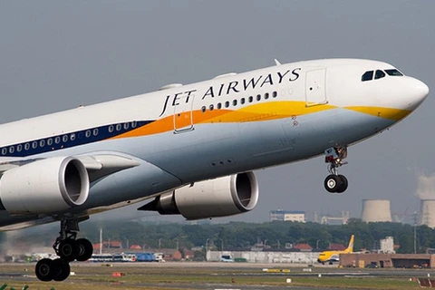 Máy bay của hãng Jet Airways. (Nguồn: AP)