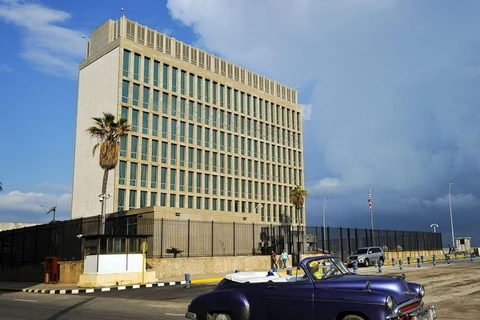 Đại sứ quán Mỹ ở Cuba. (Nguồn: AFP/Getty Images)