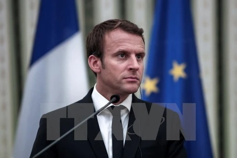 Tổng thống Pháp Emmanuel Macron. (Nguồn: AFP/TTXVN)