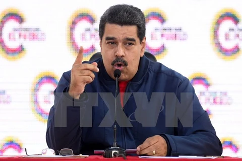 Tổng thống Venezuela Nicolás Maduro. (Nguồn: AFP/TTXVN)