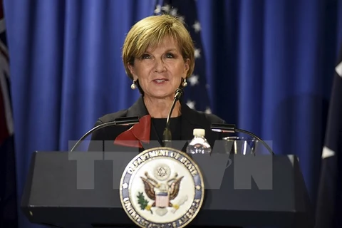 Ngoại trưởng Australia Julie Bishop. (Nguồn: Reuters/TTXVN)