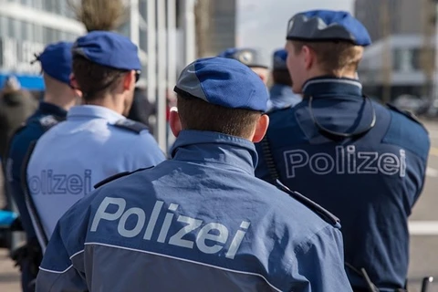 Lực lượng cảnh sát Thụy Sĩ. (Nguồn: Getty Images)
