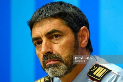 Cảnh sát trưởng vùng Catalunya Josep Luis Trapero. (Nguồn: Getty Images)
