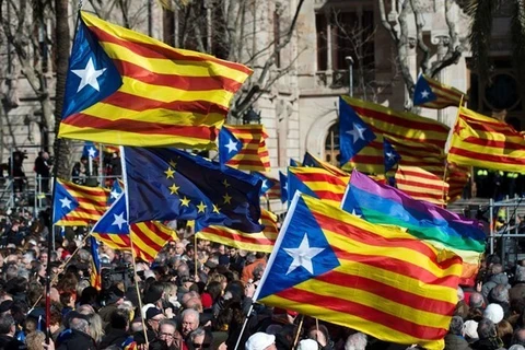 Người dân xứ Catalonia. (Nguồn: Getty Images)