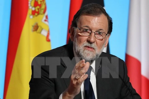 Thủ tướng Tây Ban Nha Mariano Rajoy. (Ảnh: AFP/TTXVN)