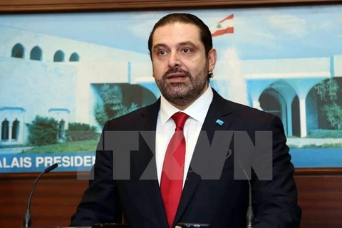 Thủ tướng Liban Saad Hariri. (Nguồn: EPA/TTXVN)