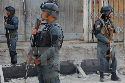 Cảnh sát Afghanistan. (Nguồn: AFP/TTXVN)