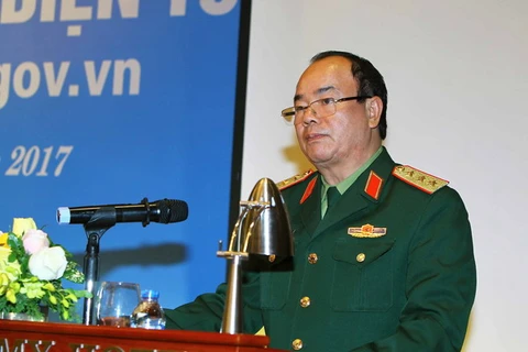 Thượng tướng Phạm Ngọc Minh, Phó Tổng tham mưu trưởng quân đội nhân dân Việt Nam. (Ảnh: An Đăng/TTXVN)