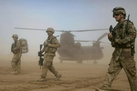 Binh sỹ Mỹ ở Afghanistan. (Nguồn: AP)