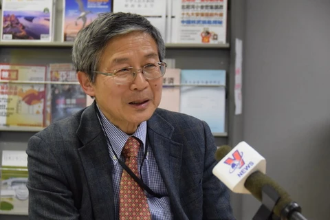 Giáo sư Koichi Ishikawa, Viện Nghiên cứu châu Á, Đại học châu Á. (Ảnh: Nguyễn Tuyến/Vietnam+)