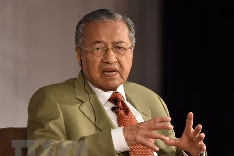 Chủ tịch Liên minh PH, cựu Thủ tướng Malaysia Mahathir Mohamad. (Nguồn: AFP/TTXVN)
