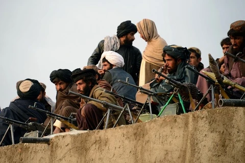 Các tay súng Taliban tại Afghanistan. (Ảnh: AFP/TTXVN)