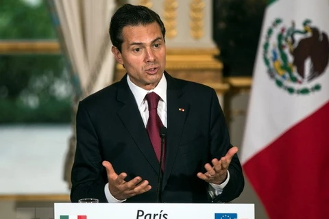 Tổng thống Mexico Enrique Pena Nieto. (Ảnh: EPA/TTXVN)