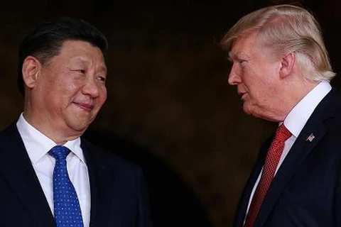 Tổng thống Mỹ Donald Trump và Chủ tịch Trung Quốc Tập Cận Bình. (Nguồn: CNBC.com)