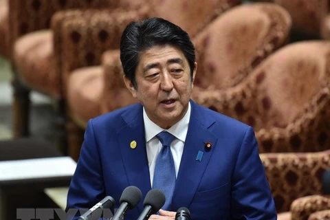 Thủ tướng Nhật Bản Shinzo Abe. (Nguồn: AFP/TTXVN)