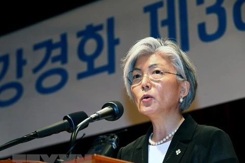 Ngoại trưởng Hàn Quốc Kang Kyung-wha. (Ảnh: EPA/TTXVN)