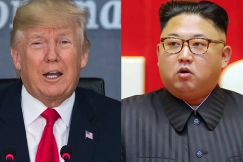 Nhà lãnh đạo Triều Tiên Kim Jong-un và Tổng thống Mỹ Donald Trump. (Nguồn: CNN)