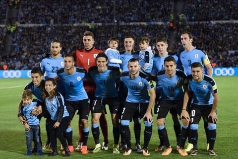 Đội tuyển Uruguay. (Nguồn: AFP)