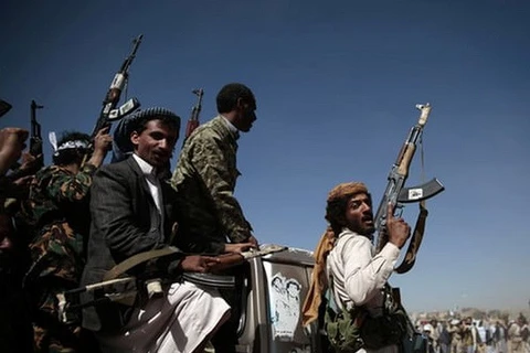 Phiến quân Houthi ở Yemen. (Nguồn: AP)