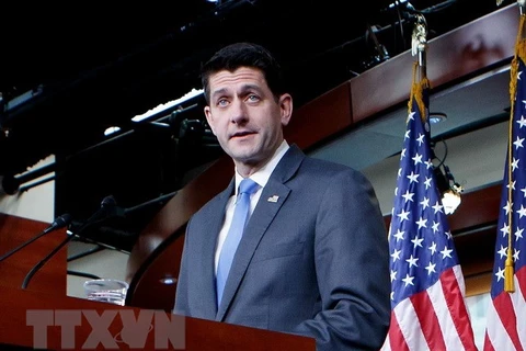 Chủ tịch Hạ viện Mỹ Paul Ryan. (Nguồn: THX/TTXVN)