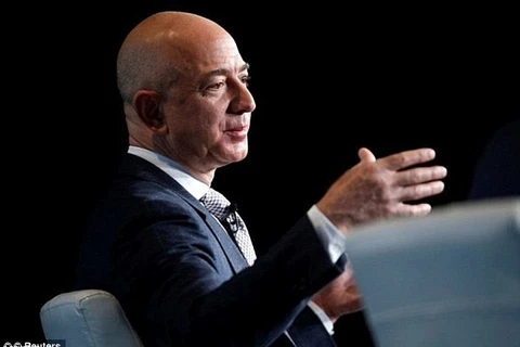 Jeff Bezos, ông chủ của tập đoàn thương mại trực tuyến khổng lồ Amazon. (Nguồn: Reuters)