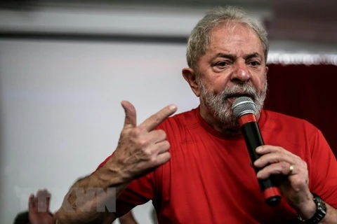 Cựu Tổng thống Brazil Luiz Inacio Lula da Silva. (Nguồn: THX/TTXVN)