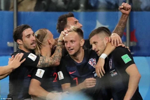 Croatia giành vé vào vòng 1/8 World Cup. (Nguồn: Reuters)