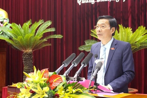 Bí thư tỉnh ủy Quảng Ninh Nguyễn Văn Đọc. (Nguồn: TTXVN)
