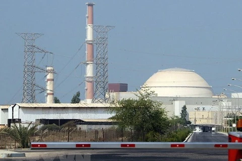 Toàn cảnh nhà máy điện hạt nhân Bushehr của Iran nằm cách thủ đô Tehran 1.200km về phía Nam. (Nguồn: AFP/TTXVN)