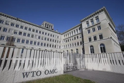 Trụ sở tổ chức WTO tại Geneva, Thụy Sĩ. (Ảnh: THX/TTXVN)