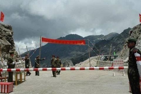 Khu vực biên giới Trung Quốc và Ấn Độ. (Nguồn: BBC)